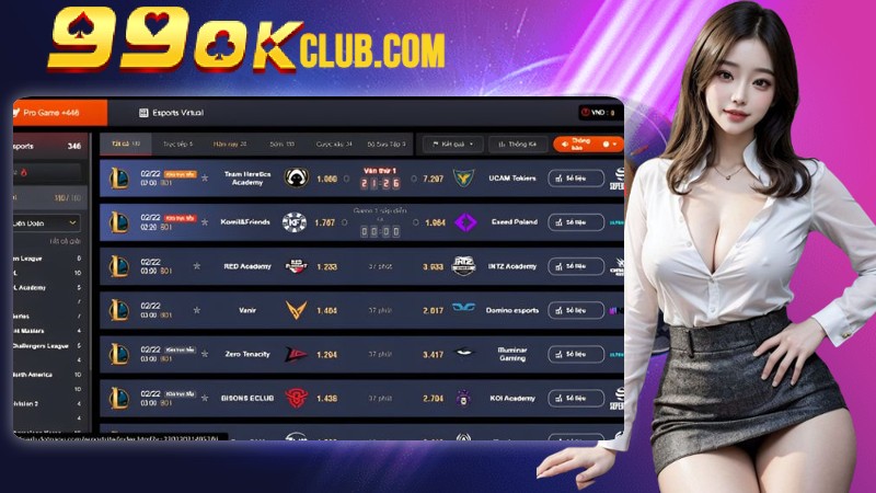 Hướng dẫn cá cược LOL tại OK99 bằng máy tính Hướng dẫn cá cược LOL tại OK99 bằng máy tính